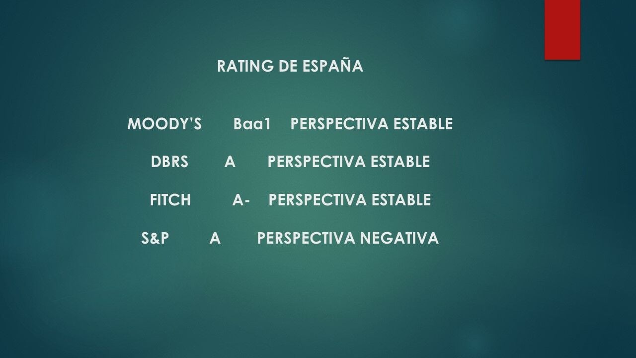S&P revisa el rating de España ¿habrá cambios por la guerra?