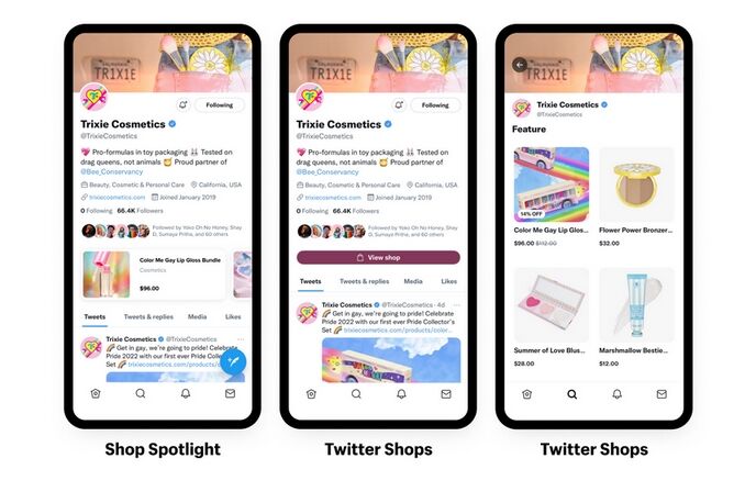 Twitter agrega funcionalidades de compra para Shopify