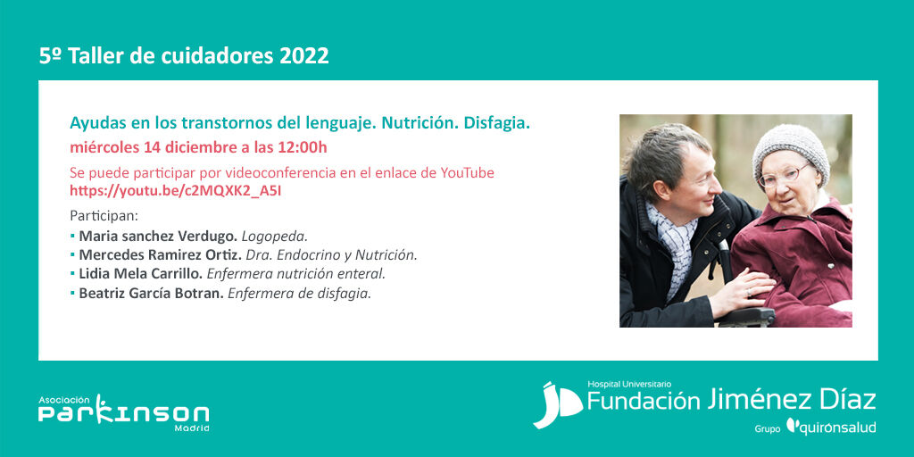 Los Hospitales de Quirónsalud integrados en la red pública madrileña promueven la mejora de la calidad de vida de las personas con trastornos del lenguaje y la nutrición