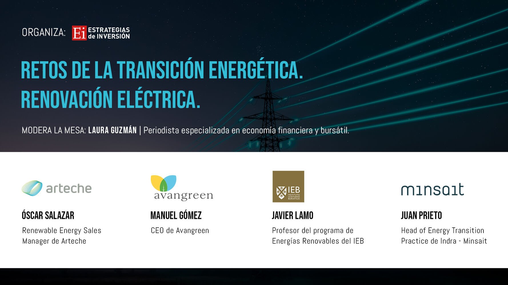 Retos de la transición energética. Renovación eléctrica