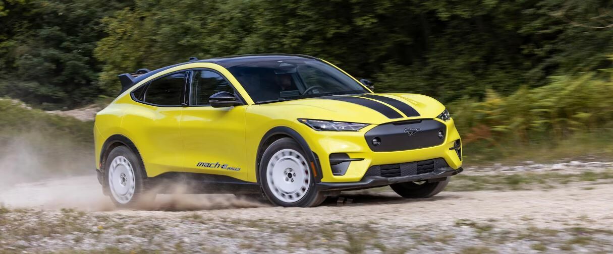 Ford presenta nuevo crossover deportivo eléctrico Mustang Mach-E Rally