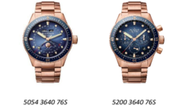 El Fifty Fathoms Bathyscaphe se viste de oro