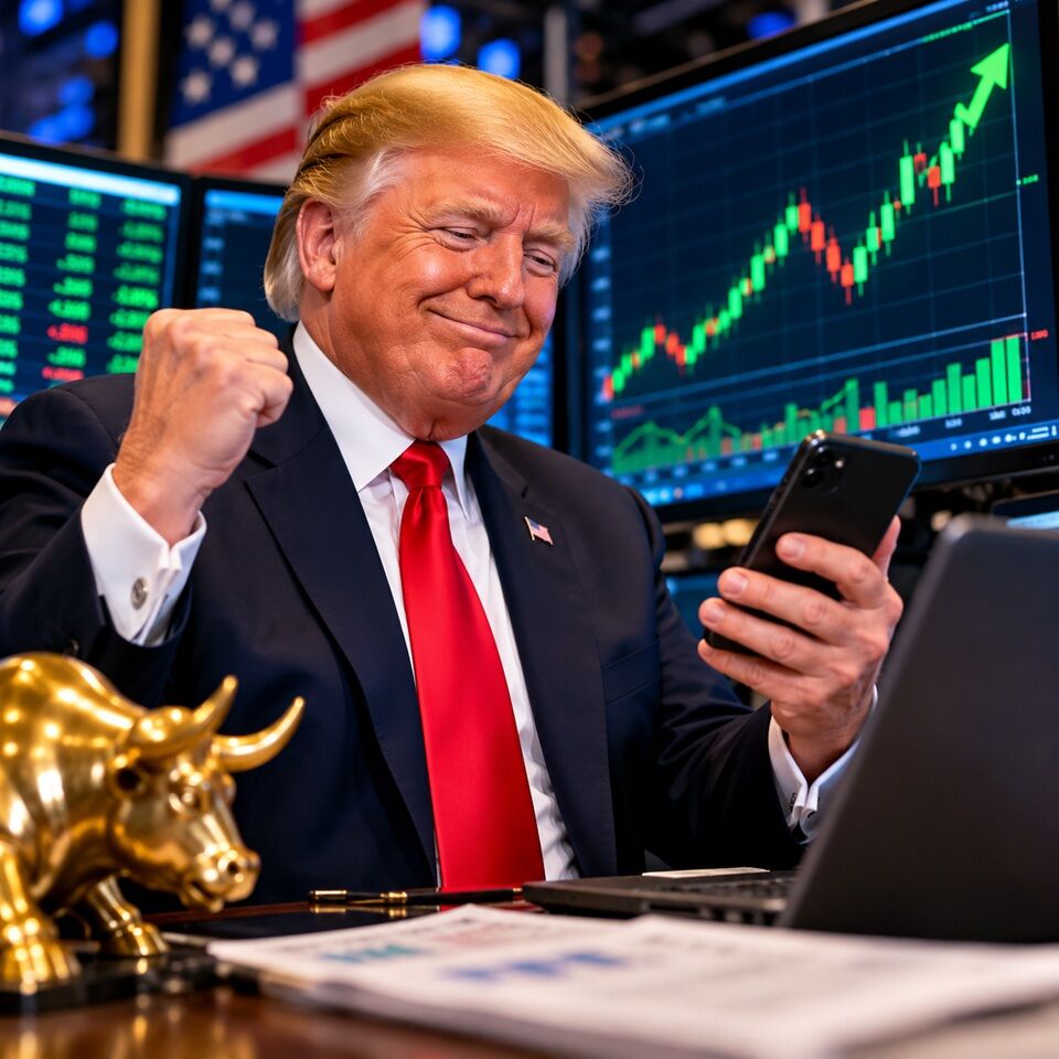 Estas son las acciones con m&aacute;s potencial en las que invierte Donald Trump