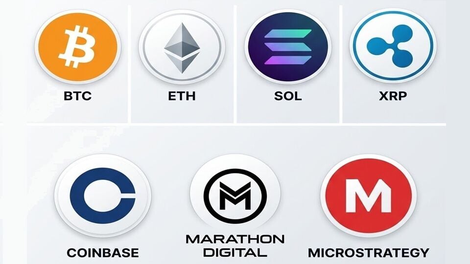 El Bitcoin empieza a dar señales de alegría a medio plazo. El resto de activos relacionados con las cripto hay caras y cruces