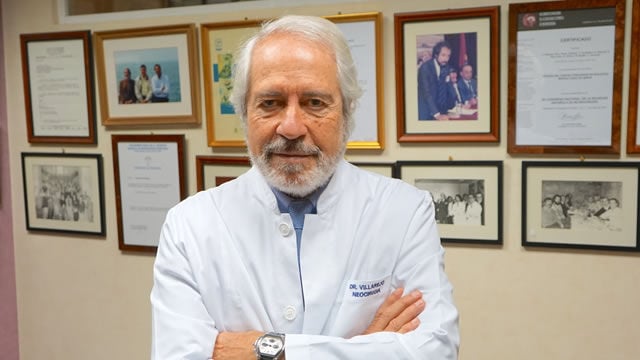 Dr. Francisco Villarejo, jefe del Servicio de Neurocirugía del Hospital Universitario La Luz, del grupo Quirónsalud