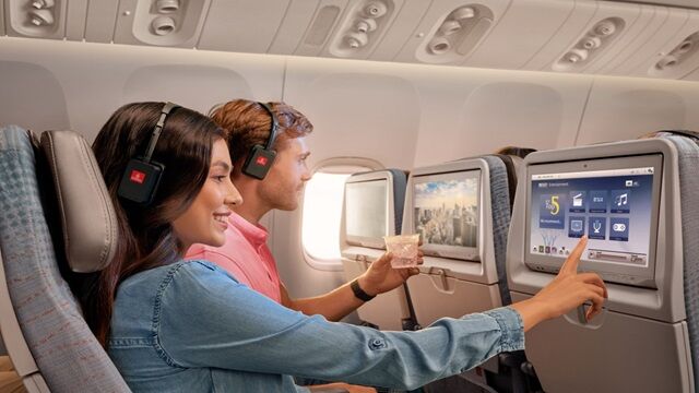 Emirates gana el premio al “Mejor entretenimiento a bordo” en los Airline Excellence Awards 2024