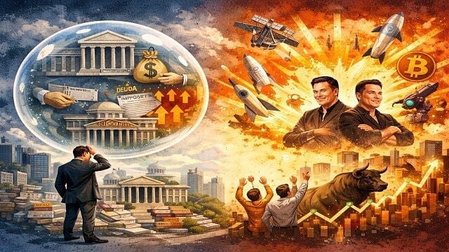 Burbuja del Estado vs estallido libertario: ¿qué prefieren los mercados?