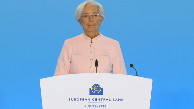 Lagarde señala que los tipos han llegado a unos niveles que, mantenidos durante suficiente tiempo, contribuirán a una inflación en el 2%
