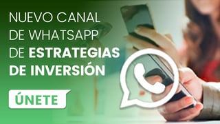 Estrategias de Inversión lanza su canal de Whatsapp
