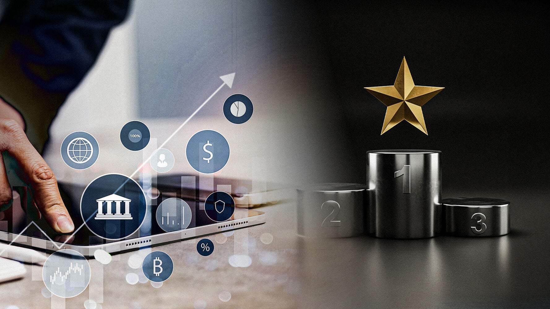 Así se reparten el pastel del billón de euros: los 7 bancos que dominan la banca privada en España