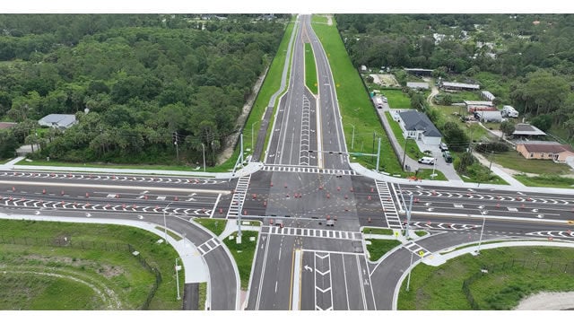 Sacyr entrega la extensión de la carretera Vanderbilt Beach Road en Florida