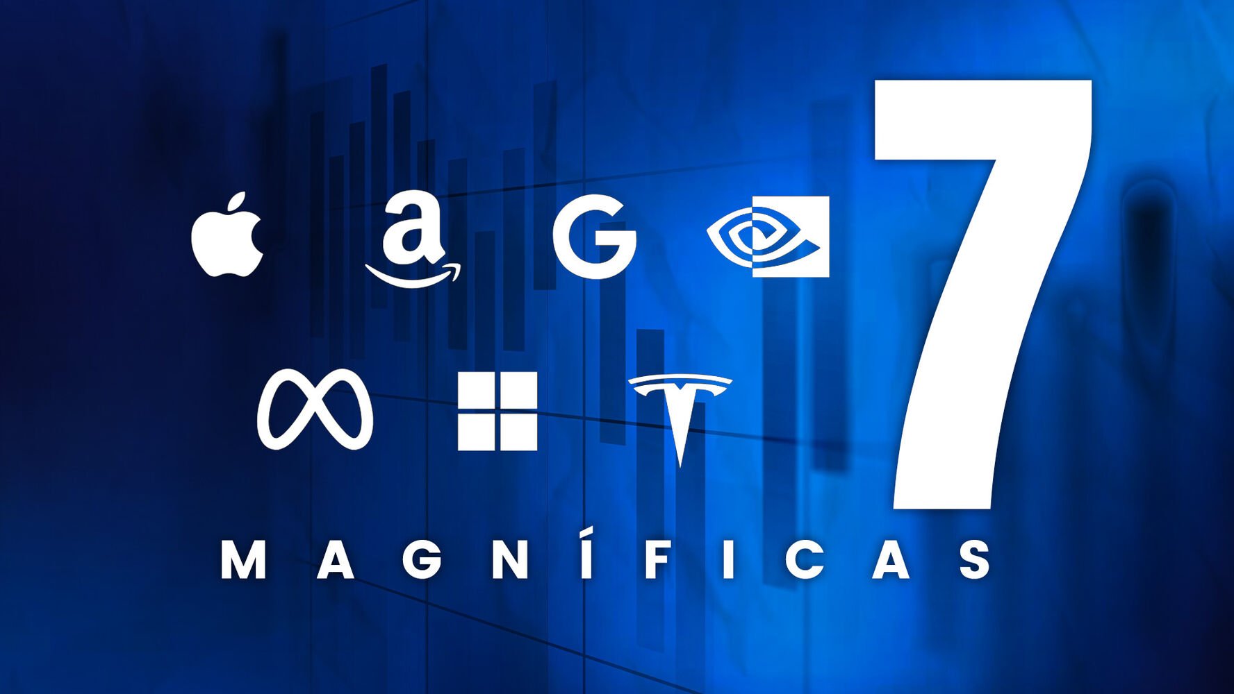 Análisis de las 7 magníficas:  Alphabet, Amazon, Apple, Facebook (Meta), Microsoft, Nvidia y Tesla.