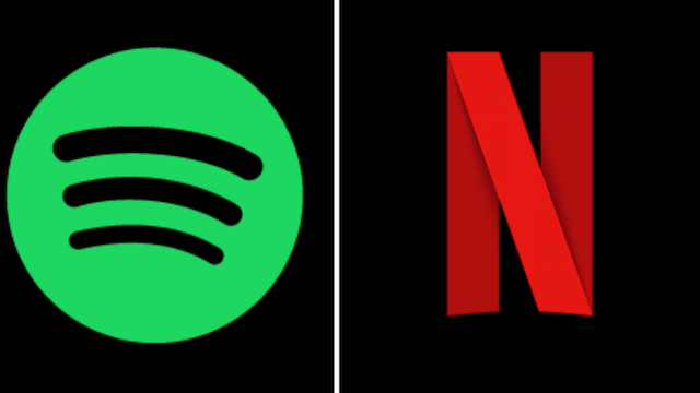 Netflix y Spotify, los dos gigantes del streaming que no van igual en bolsa