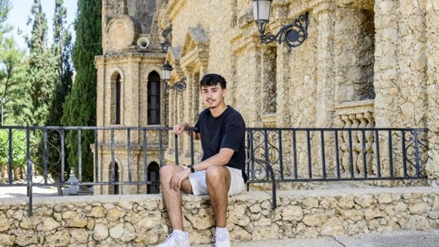 Tomás Cano en el Santuario Virgen de la Esperanza de Calasparra.© FundacioÌn ”la Caixa”