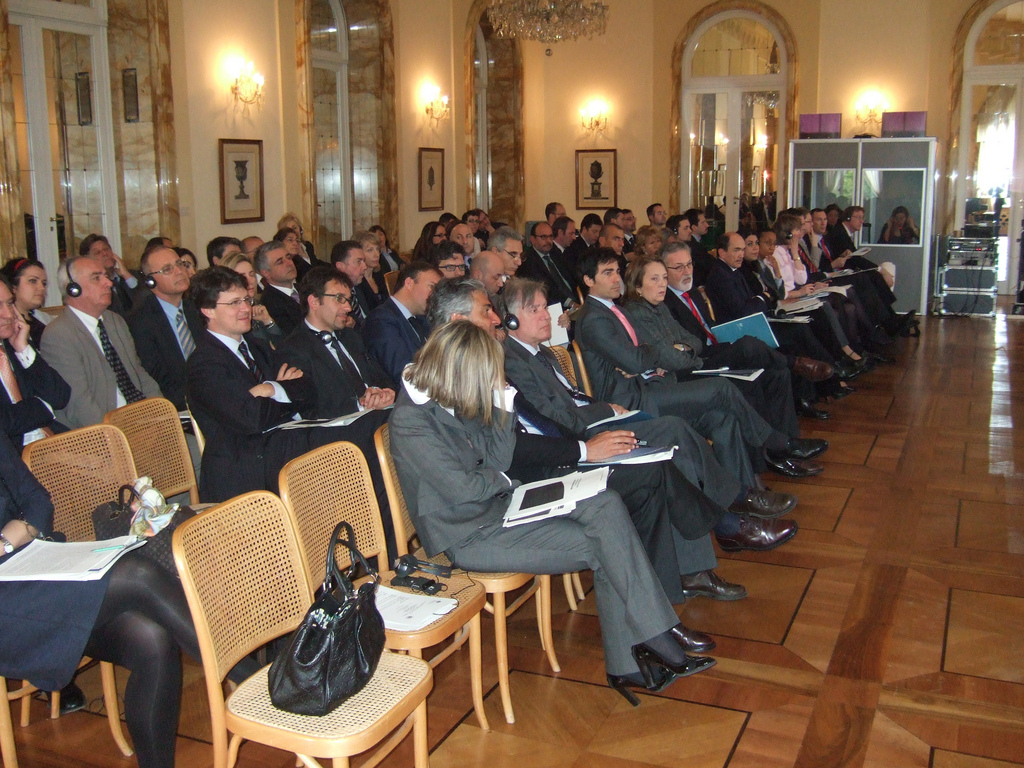 Gestores internacionales reunidos en un encuentro en ROMA