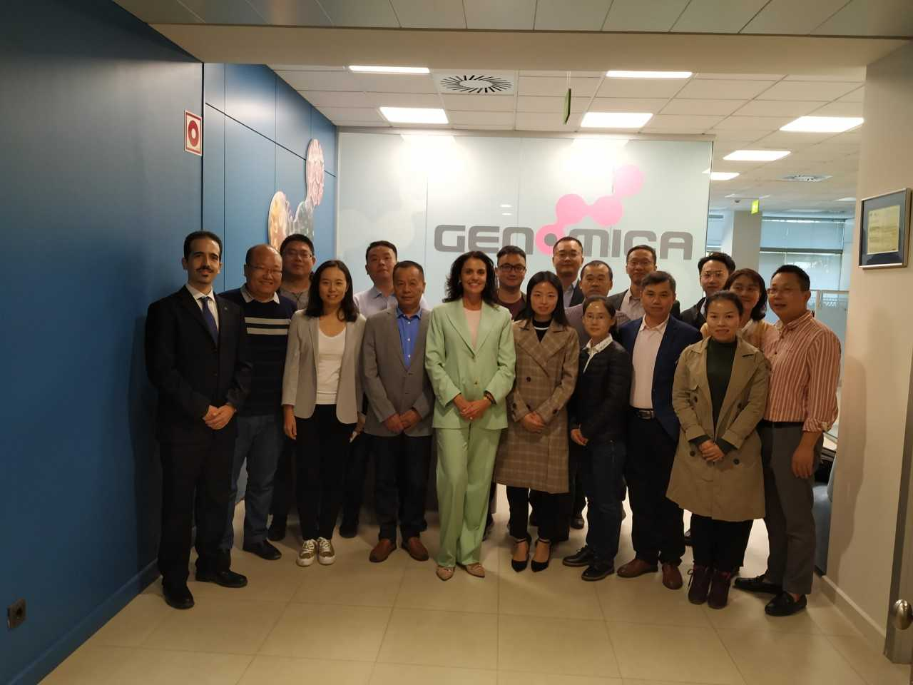 GENOMICA,del grupo Pharma Mar recibe la visita de una delegación china de empresas biotecnológicas