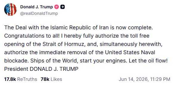 Irán y EEUU alcanzan un acuerdo para detener la guerra y reabrir el estrecho de Ormuz